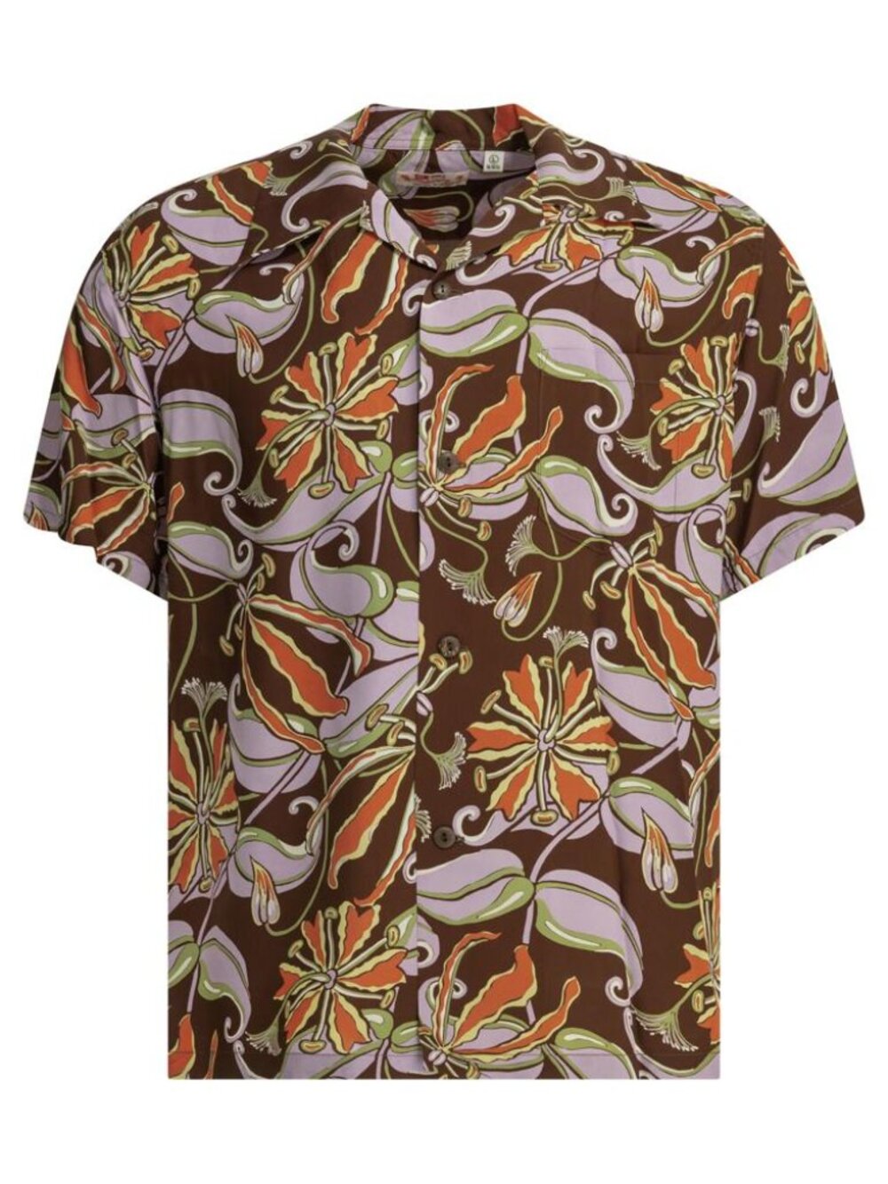 Sun Surf Spider Lily Casual Shirt Tag Size XL Men